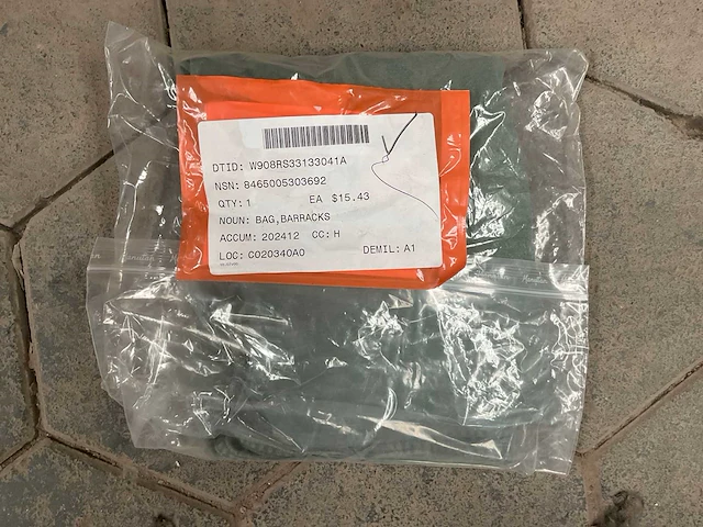 Barrack bag - afbeelding 3 van  3