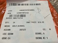 Barrel bolt (54x) - afbeelding 6 van  7