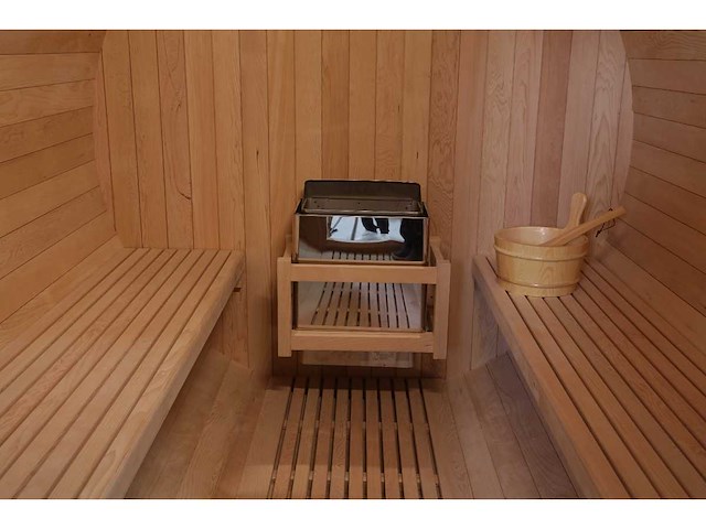 Barrel sauna 240 cm - afbeelding 6 van  7