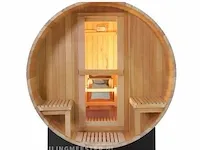 Barrel sauna intorelax , sh1824-240 cm - afbeelding 5 van  12