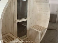 Barrel sauna intorelax , sh1824-240 cm - afbeelding 7 van  12