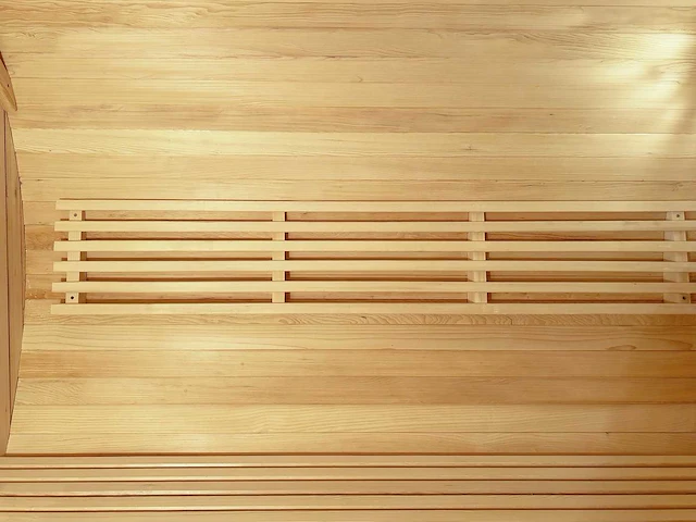 Barrelsauna rond - 200x240 cm - met kachel - afbeelding 4 van  4