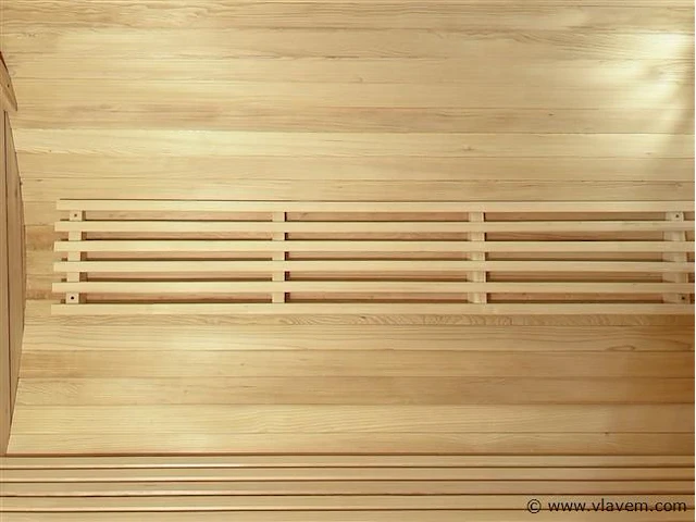 Barrelsauna rond - 200x240 cm - met kachel - afbeelding 4 van  4