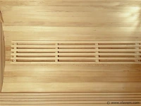 Barrelsauna rond - 200x240 cm - met kachel - afbeelding 4 van  4