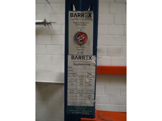 Barrex lagertechnik gmbh - afbeelding 8 van  9