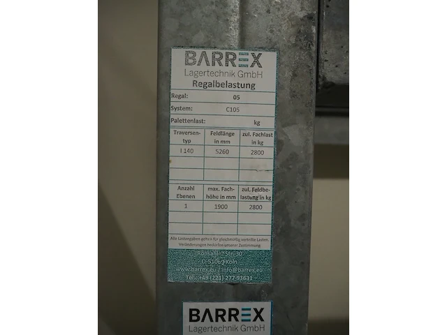 Barrex lagertechnik gmbh - afbeelding 3 van  12