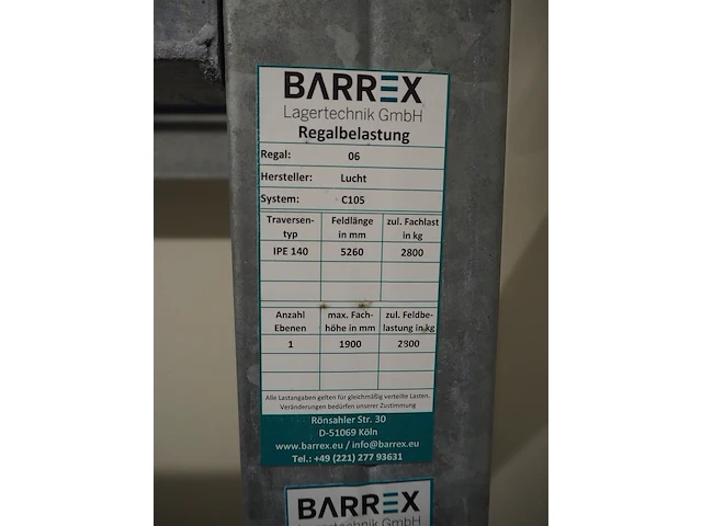 Barrex lagertechnik gmbh - afbeelding 9 van  12