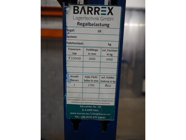 Barrex lagertechnik gmbh - afbeelding 3 van  13