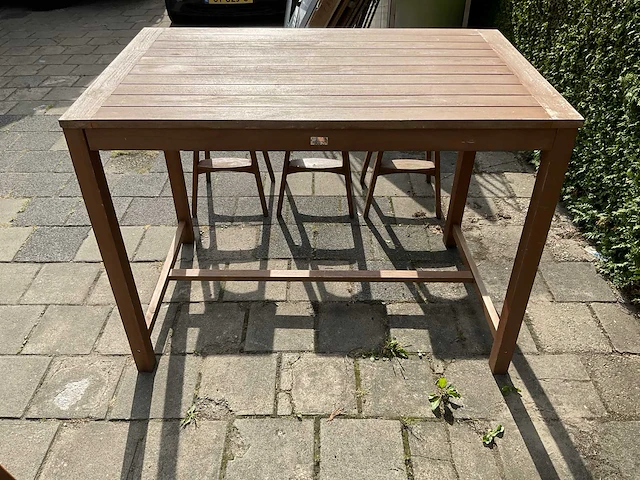 Barset 145x90 teakhout (2x) - afbeelding 5 van  12