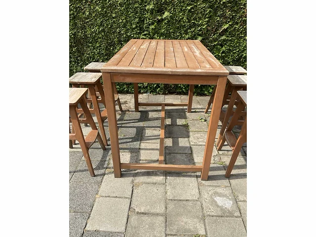Barset 145x90 teakhout (2x) - afbeelding 9 van  12