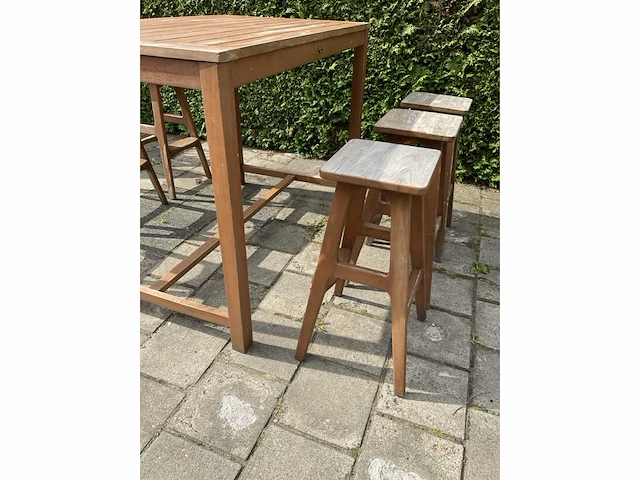 Barset 145x90 teakhout (2x) - afbeelding 10 van  12