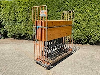 Bartafel (160x60cm) in transportkar (5x) - afbeelding 2 van  12