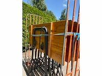 Bartafel (160x60cm) in transportkar (5x) - afbeelding 6 van  12