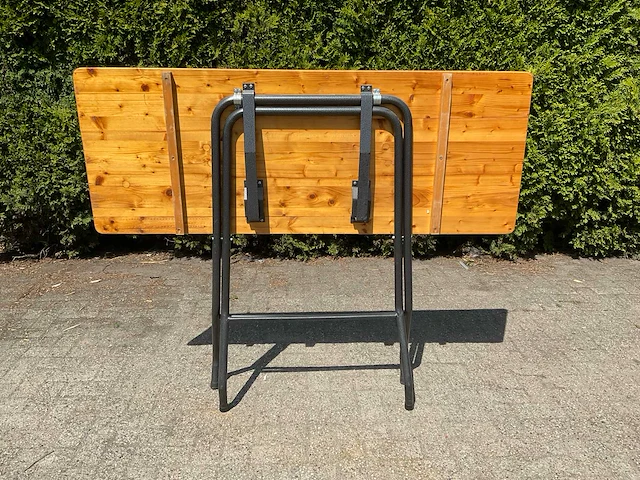 Bartafel (160x60cm) in transportkar (5x) - afbeelding 7 van  12