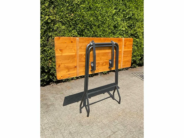 Bartafel (160x60cm) in transportkar (5x) - afbeelding 8 van  12