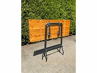 Bartafel (160x60cm) in transportkar (5x) - afbeelding 8 van  12