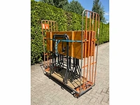 Bartafel (160x60cm) in transportkar (5x) - afbeelding 11 van  11