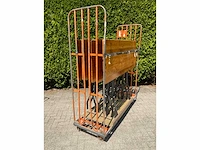Bartafel (160x60cm) in transportkar (5x) - afbeelding 8 van  11