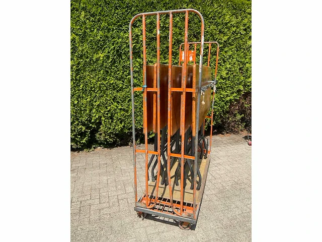 Bartafel (160x60cm) in transportkar (5x) - afbeelding 9 van  11