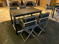 Bartafel met 4 krukken - afbeelding 1 van  12