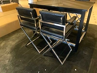 Bartafel met 4 krukken - afbeelding 11 van  12