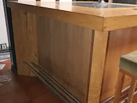 Bartafel met 4x barkruk - afbeelding 8 van  8