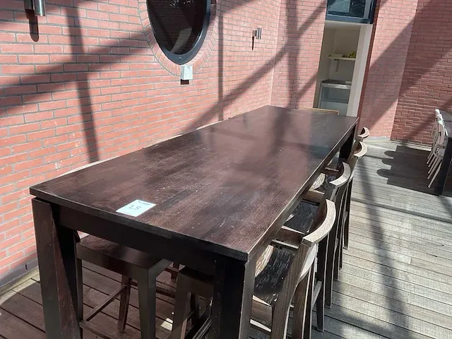 Bartafel met barkrukken - afbeelding 3 van  7