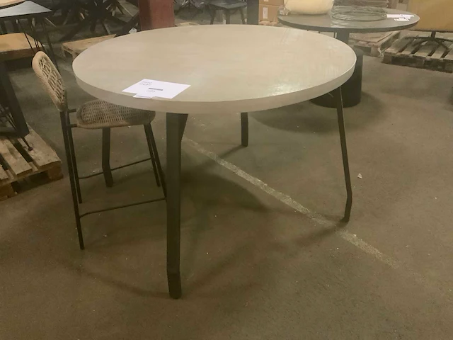 Bartafel rond - afbeelding 1 van  5
