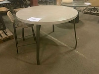 Bartafel rond - afbeelding 1 van  5