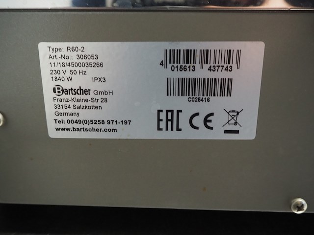 Bartscher gmbh - afbeelding 2 van  10