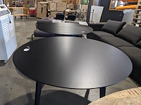 Basic crow eettafel - ø 140 cm , by fonq , zwart - afbeelding 4 van  4