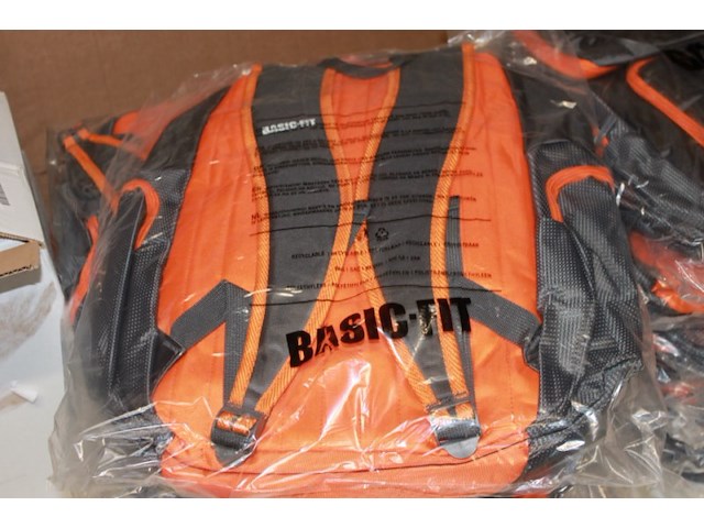 Basic fit rugzak oranje 10 stuks - afbeelding 7 van  7