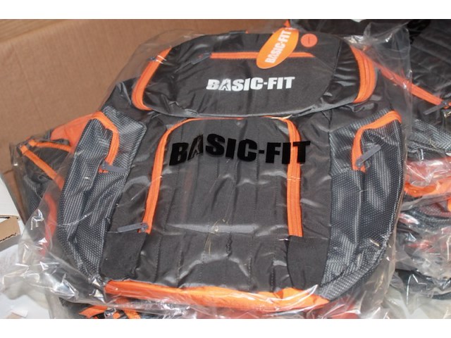 Basic fit rugzak oranje 10 stuks - afbeelding 6 van  7