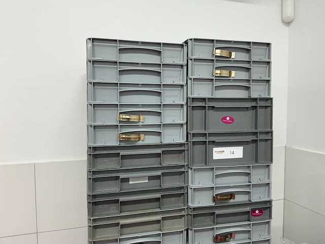 Basicline / allibert partij stapelkratten - afbeelding 2 van  9