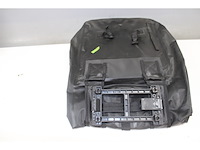 Basil dubbele fietstas urban dry mik solid black 50 liter - afbeelding 4 van  5