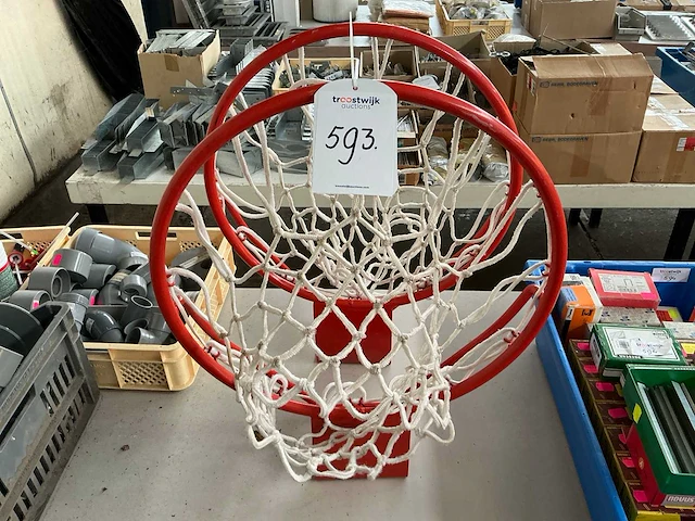 Basketbal net (2x) - afbeelding 2 van  3