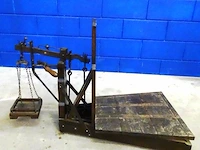 Baskuul - hout met ijzer - holland - ca. 1900 - afbeelding 2 van  5