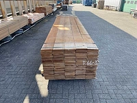Basralocus beschoeiingsplanken 20x150, lengte 300cm (115x) - afbeelding 1 van  3