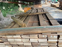 Basralocus beschoeiingsplanken fijnbezaagd 3000-3500x100x20mm (131x) - afbeelding 1 van  3