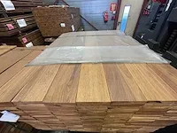 Basralocus hardhouten planken geschaafd 21x145mm, lengte 125cm (189x)