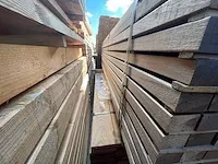 Basralocus hardhouten planken geschaafd 45x70mm, lengte 245cm (70x) - afbeelding 2 van  3