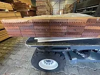 Basralocus prime hardhouten planken geschaafd 28x145mm, lengte 365cm (56x) - afbeelding 3 van  3