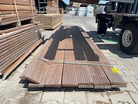 Basralocus vlonderplanken 4300x145x21mm (14x)