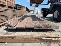 Basralocus vlonderplanken 4300x145x21mm (14x) - afbeelding 3 van  3