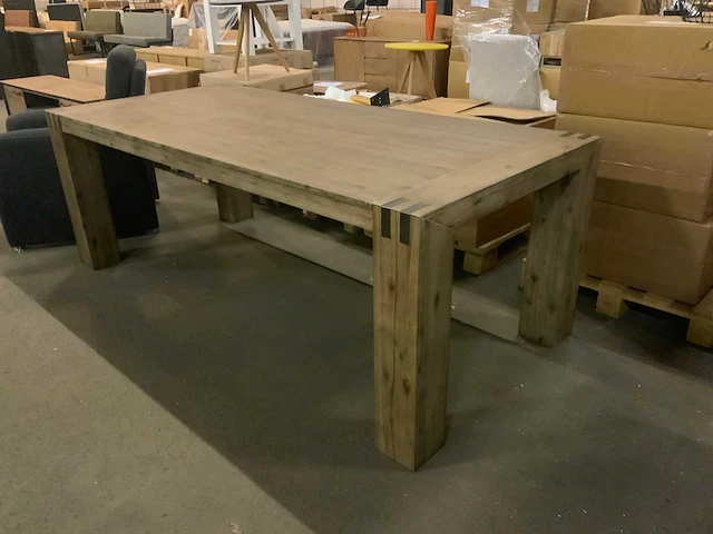 Bassano o 220cm eetkamertafel - afbeelding 1 van  7
