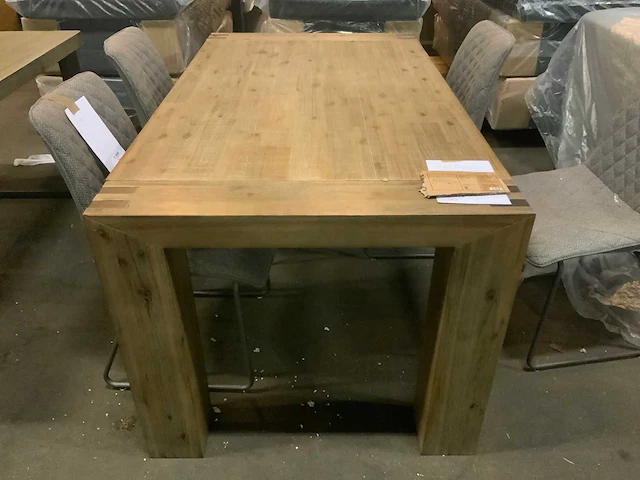 Bassano p eetkamertafel 160cm - afbeelding 1 van  7