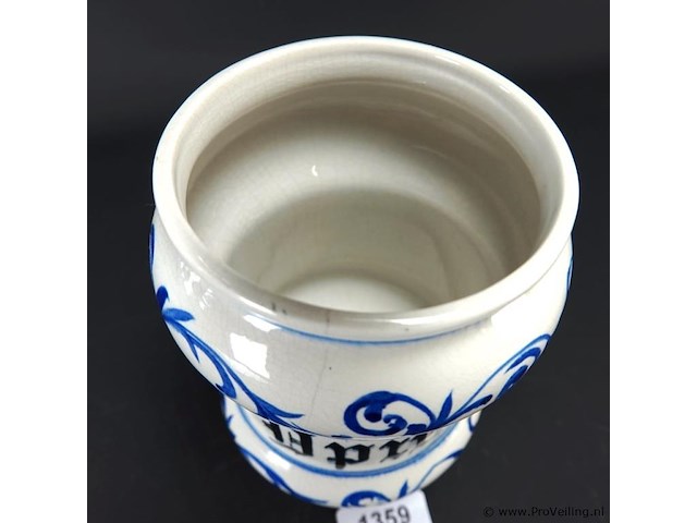 Bassano porseleinen apothekerspot - afbeelding 3 van  5