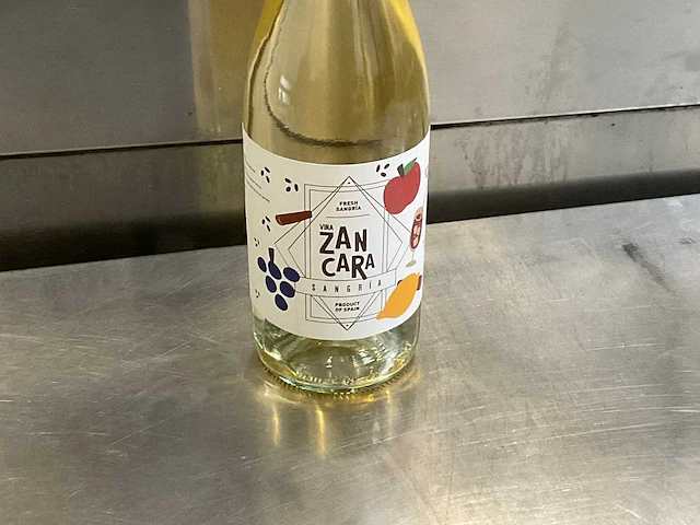 Bastida - zancara - doos á 6 flessen á 750ml witte sangria (10x) - afbeelding 2 van  2