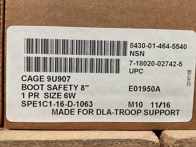 Bates safety boot - afbeelding 3 van  3