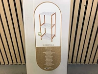 Bathroom solutions badkamerrek bamboo (3x) - afbeelding 3 van  4